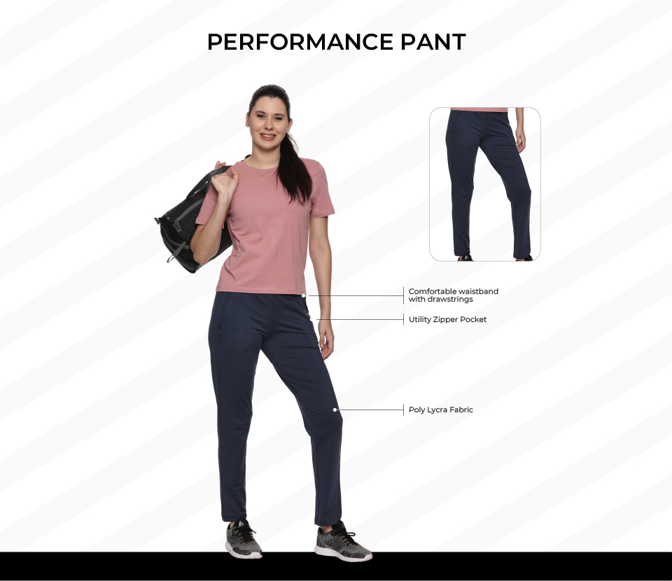 Performance Pant on model