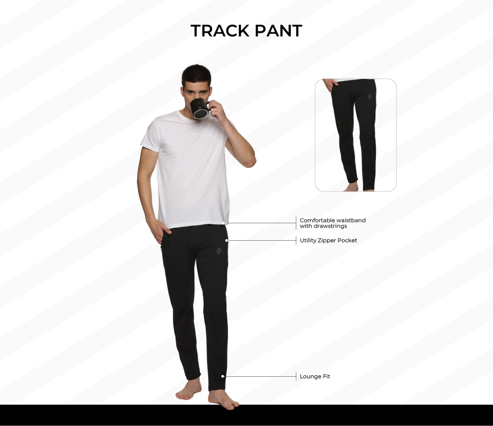 Track Pant on model