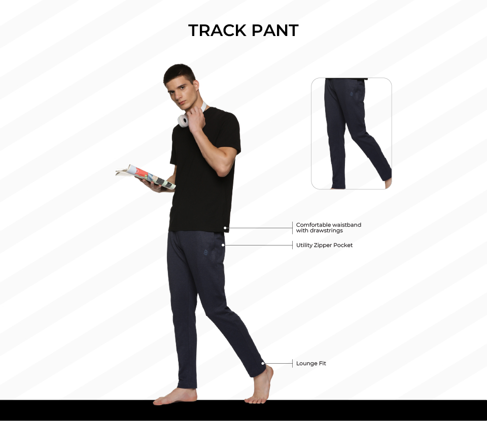 Track Pant on model