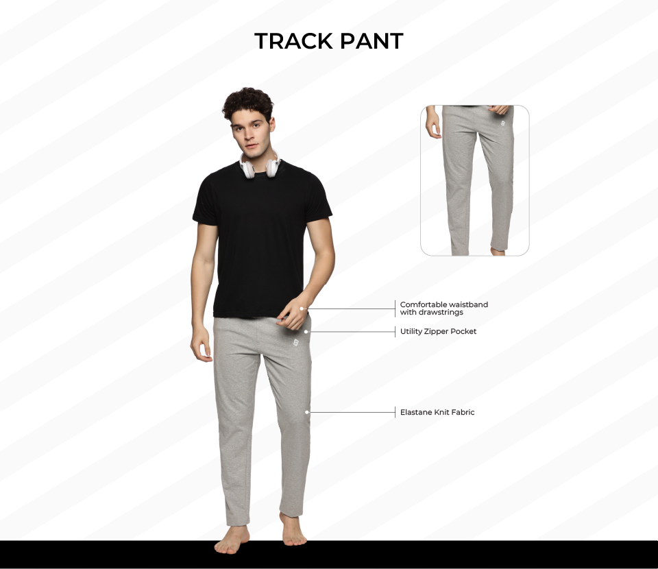 Track Pant on model